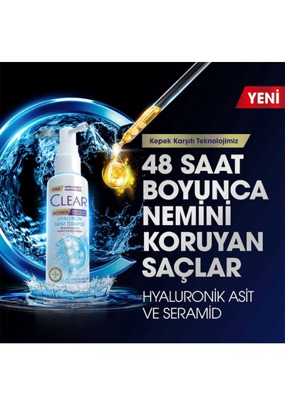 Clear Hyaluron Nem Terapisi Serum 90 Ml