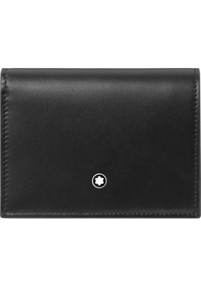 Mont Blanc Montblanc Yumuşak Nano Continental Cüzdan 198007 Siyah