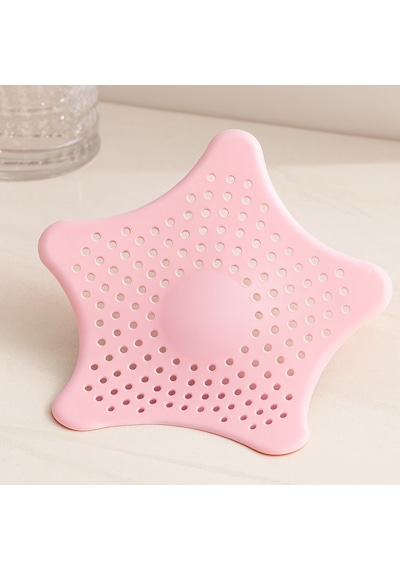 Plastik Lavabo Ve Küvet Süzgeç Yıldız Çok Renkli
