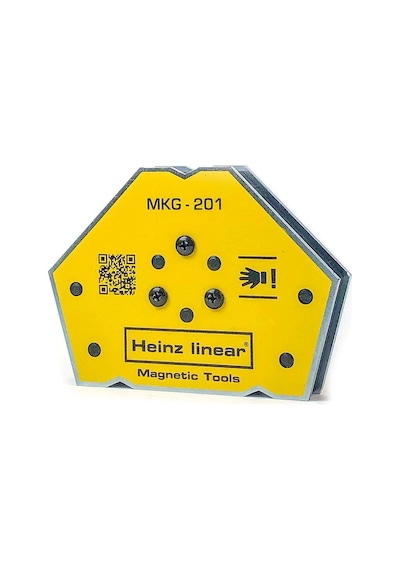 Heinz Linear Mkg201-s Manyetik Açılı Kaynak Tutucu Mıknatıs Gönye
