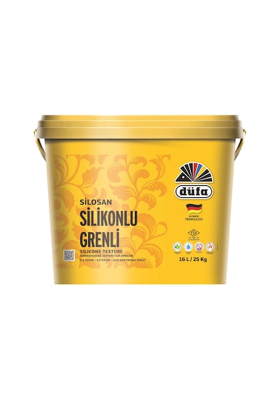 Düfa Silosan Silikonlu Grenli Beyaz 25 KG Düfa Silosan Silikonlu Grenli Beyaz 25 KG