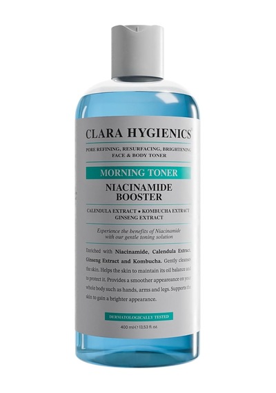Niacinakarın Bölgesi Booster Firming Face And Body Vegan Morning Toner 400ml Tonik