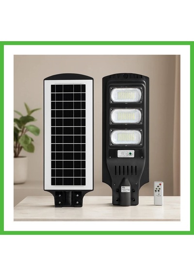 Vaveni 300w 6500k Solar Sokak Lambası Sensörlü Arz