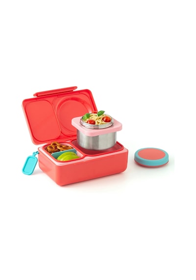 Omiebox - Up Isı Yalıtımlı 2. Nesil Kiraz Pembesi Bento Yemek Kutusu Diğer