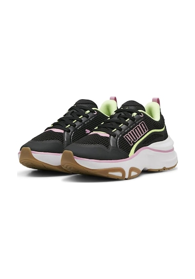 Puma Softride Divine 310163-07 Siyah-yeşil-pembe Siyah