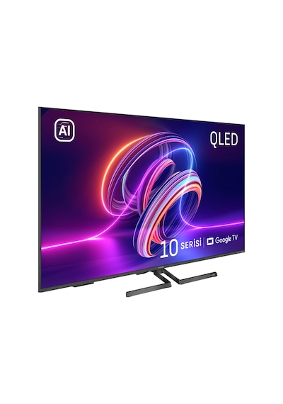 Arçelik Imperium 10 A 1055 C AI 4K Ultra HD 55" 140 Ekran Uydu Alıcılı Google Smart QLED TV