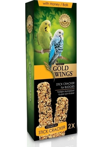 Gold Wings Premium Ballı Kuş Kraker 2x65gr.