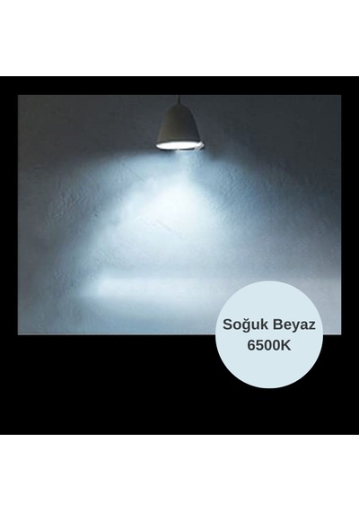 E27 Duy Led Ampul 5w Soğuk Beyaz 6500k Standart Gövde Tasarruflu 1