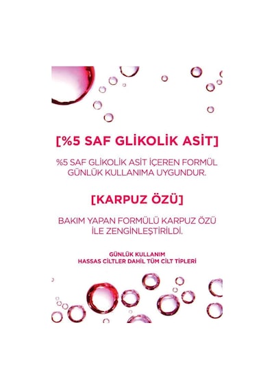 L'Oreal Paris Revitalift %5 Saf Glikolik Asit Peeling Etkili Tonik 180 ML