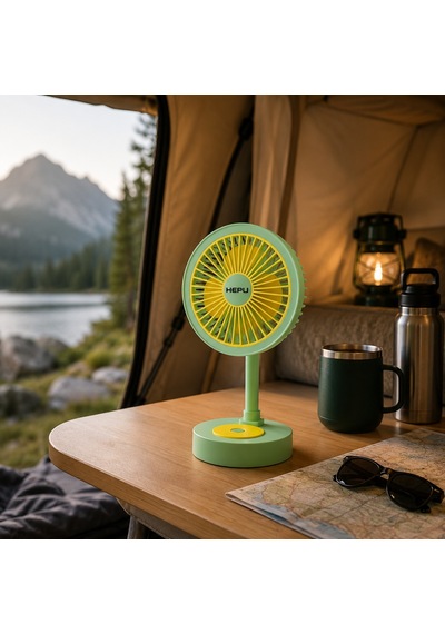 Hepu Hp-f26 Usb Şarjlı Sessiz Masaüstü Mini Fan
