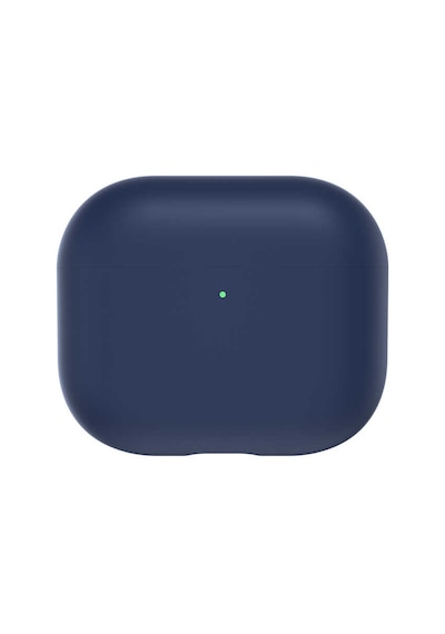Apple Uyumlu AirPods 3 Kılıf Benks Liquid Silikon PC Kılıf ZORE-270294 Mavi
