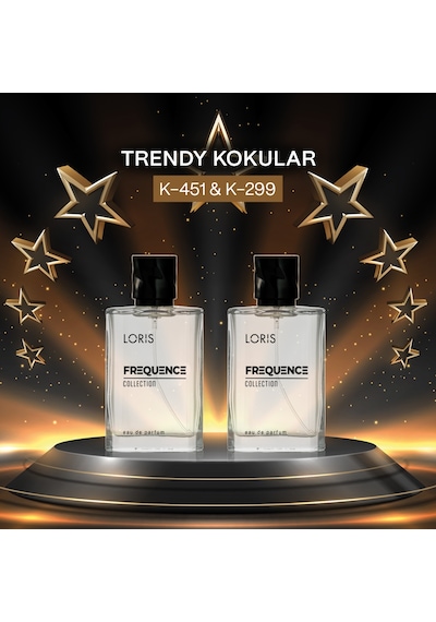Loris Trendy Kokular 2 K-451 + K-299 Kadın Parfüm Seti
