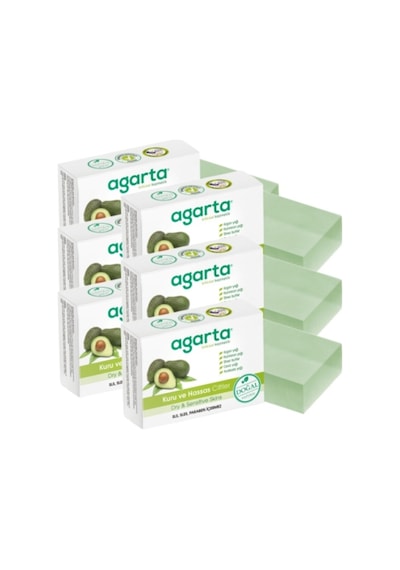 Agarta Doğal Bakım Kuru ve Hassas Ciltler Sabunu 150 G 6'lı