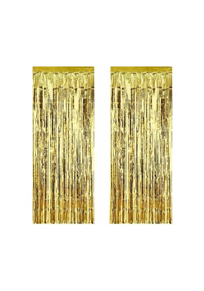 Gold Metalize Arka Fon Kapı Püskülü Diğer