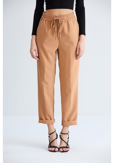 Sortie Collection Neva Model Pantolon Camel-camel Camel