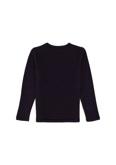 U.S. Polo Assn. Kız Çocuk Lacivert Bisiklet Yaka Triko Hırka 50294745-VR033