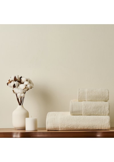 Soft Premium Banyo Havlusu - Beyaz - 70x140 Cm Çok Renkli