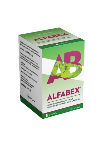 Alfabex 30 Kapsül