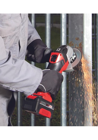 Einhell TC-AG 18/115 Li Akülü Avuç Taşlama Makinesi + 4.0AH Starter  Kit