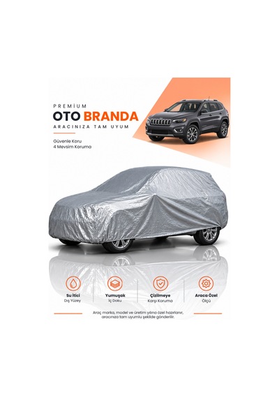 Jeep Cherokee Kl Makyajlı 2020-2021 Suv Uyumlu Araba Brandası Oto Branda Araba Örtüsü Araç Çadırı
