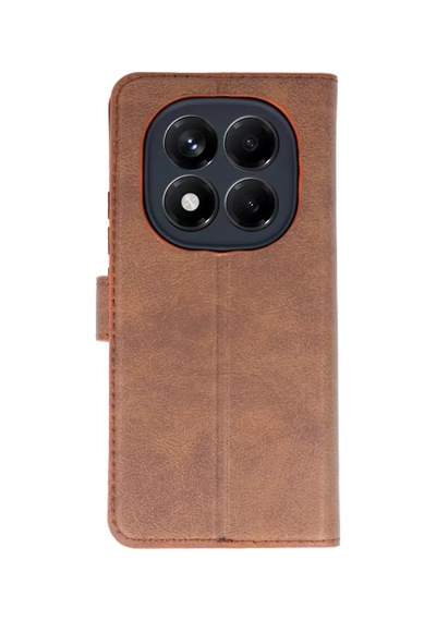 Newface Xiaomi Redmi Note 14 4g Kılıf Trend S Plus Kapaklı Kılıf - Taba