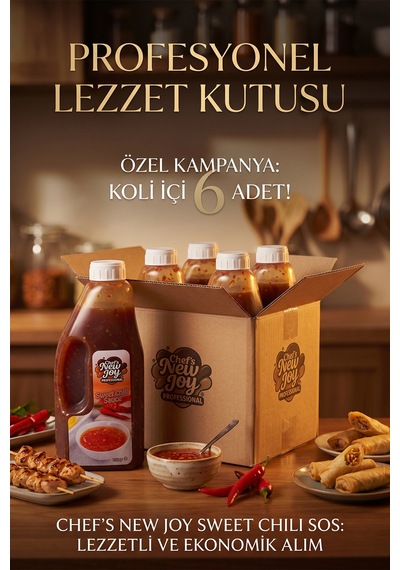 Sweet Chili Sosu 2480 G X 6 Adet - 1 Koli Koli Bazlı Avantaj Paketi