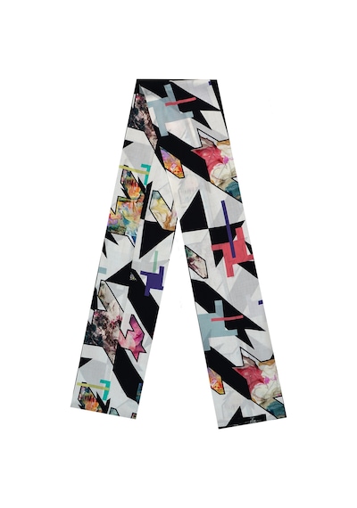 Feu De Elu Foulard Mixte Desenli Saten Fular