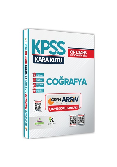 Kpss Önlisans/ortaöğretim Kara Kutu Genel Kültür Tekli Kitap Set