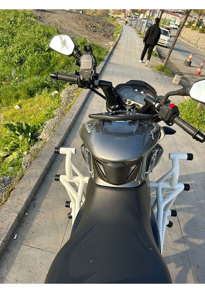 Ns125 Ön 4 Lü Koruma Demiri Beyaz