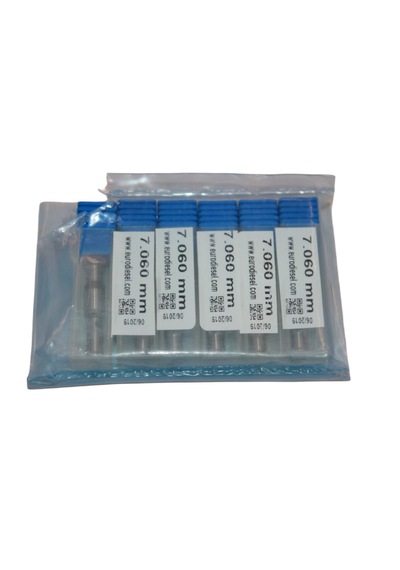 Eurodiesel Bosch Eup Uıs Enjektör Valf Çekirdeği 7.060mm 6 Adet Dizel Injector Valve Core Tamir Seti -