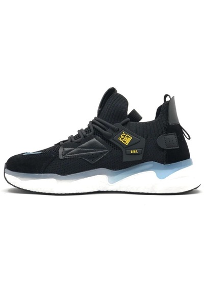 Gamelu Dova Erkek Sneaker Ayakkabı - Siyah Siyah