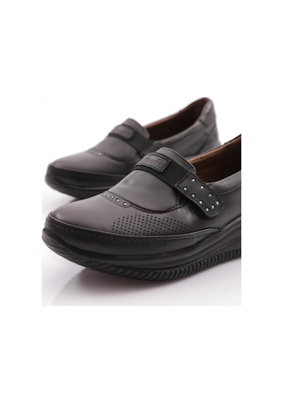 Dgn 2035 Kadin Comfort Ayakkabi 2035-1506-R1534 Siyah