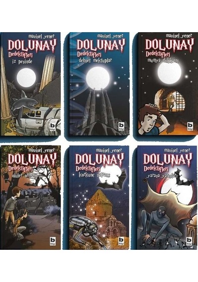 Dolunay Dedektifleri Seti - 6 Kitap Takım - Mavisel Yener - Bilgi Yayınevi