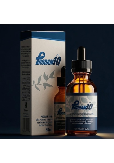 Prodam10 Cüce Palmiye İçeren Gıda Takviyesi 50 ML Prodam10 Cüce Palmiye İçeren Gıda Takviyesi 50 ML