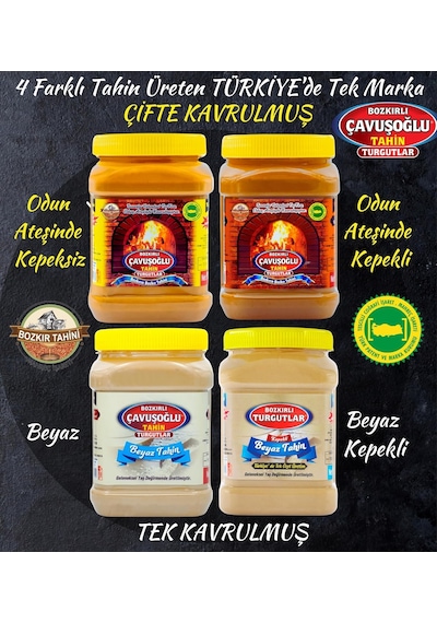 Odun Ateşinde Tahini Kepeksiz 4 Lü Paket