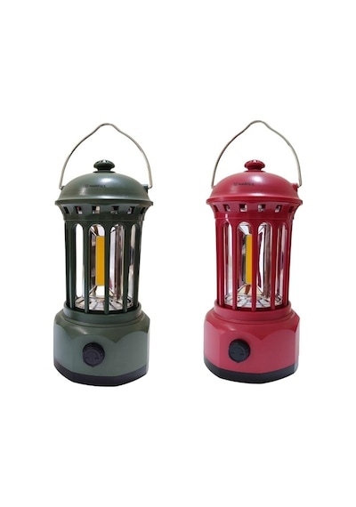 Madfox Atmosphere Glamping Kamp Lambası 1200mah 18650 244 Lümen Green Çok Renkli