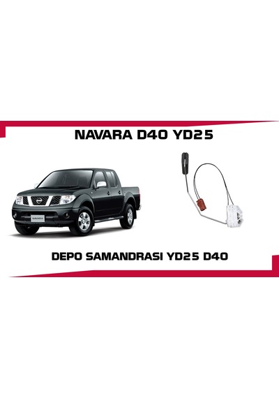 Navara Depo Samandrası D40 2.5