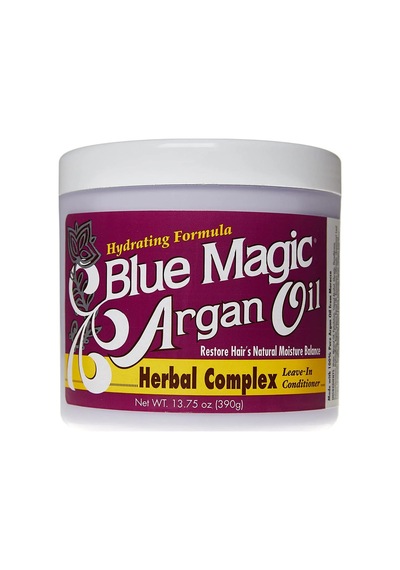 Blue Magic Argan Oil Herbal Complex Durulanmayan Saç Kremi 390gr