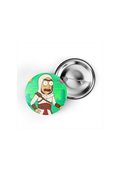 Altaïr Ibn-laʼahad - 44 Mm İğneli Çanta Rozeti - 5 Adet Diğer