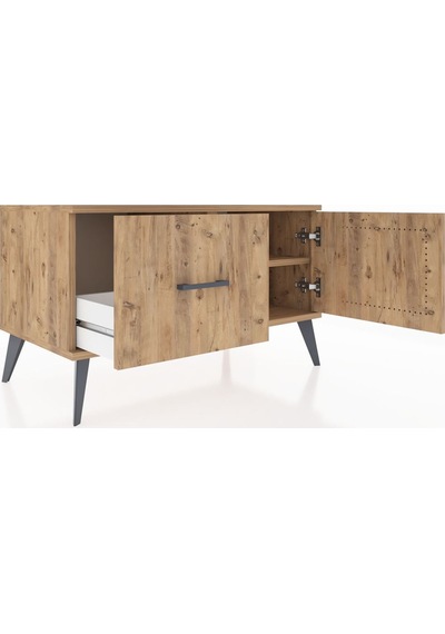 Hyperion Şifonyer Tek Raflı Tek Çekmeceli Tek Kapaklı 88x44x48 Çam-çam Çam Hyperion Şifonyer Tek Raflı Tek Çekmeceli Tek Kapaklı 88x44x48 Çam-çam Çam