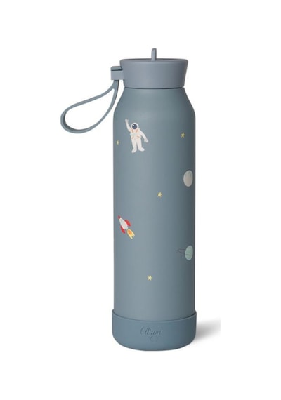 Citron 3 Katmanlı Paslanmaz Çelik Termos Seti 500 Ml - Spaceship Mavi
