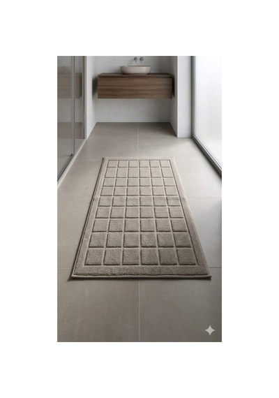 Özdilek Nev Banyo Paspas 2'lı Carre Bej