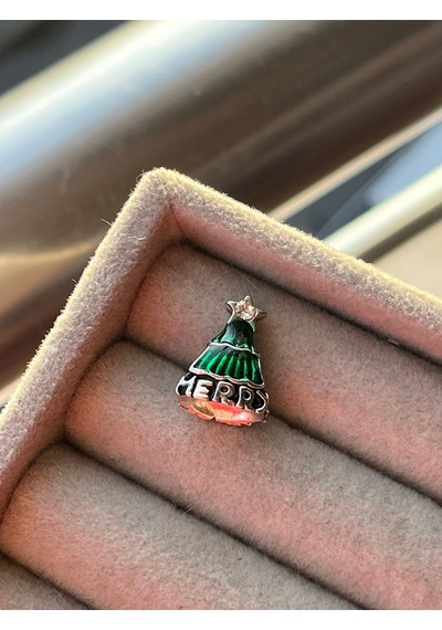 Yılbaşı Charm Gümüş Kaplama