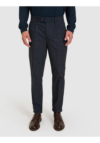 Pierre Cardin Lacivert Slim Tapered Kanvas Pantolon 50331140-vr033