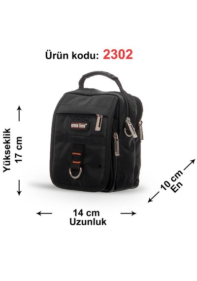 Seventeen 2302 Çapraz Askılı Omuz Ve El Çantası Siyahh