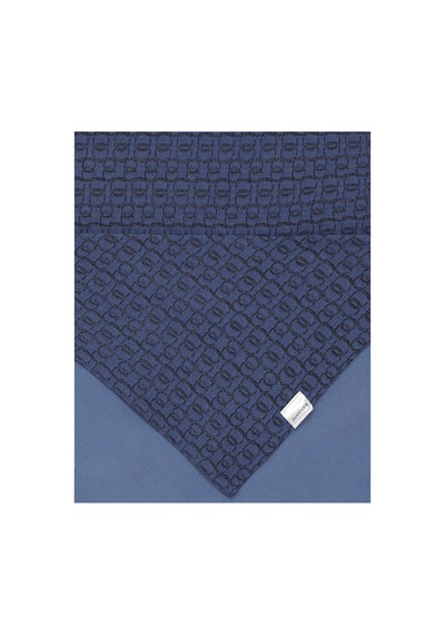 Imannoor Dokuma Noor İndigo Supreme Şal 70x175 İndigo