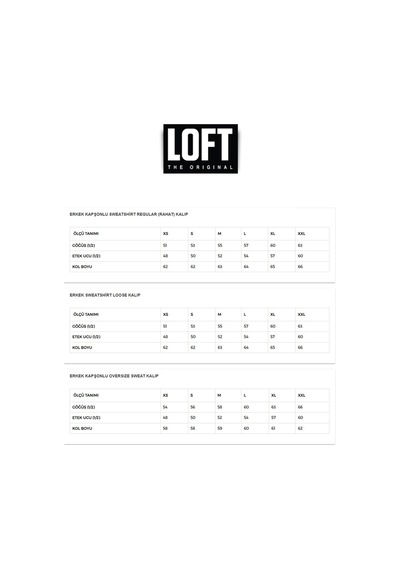 Loft Erkek Sweatshirt Lf2033855 Siyah