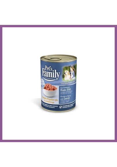 Pets Family Köpek Konserve Kuzu 400gr 1 Adet Rengaren