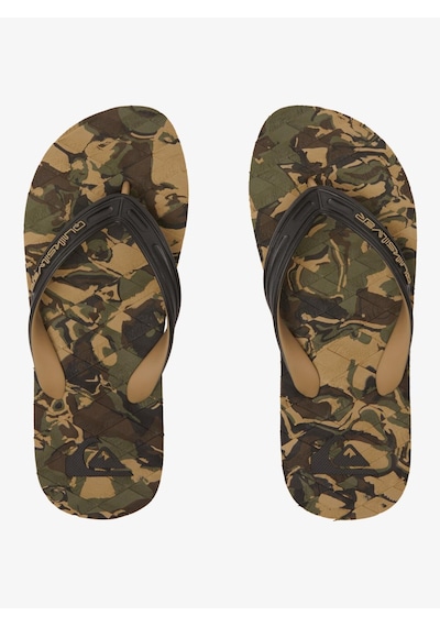 Quiksilver Aqyl101313 Oahuey Erkek Terlik Yeşil