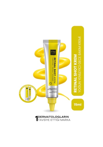 Gece Bakım Kremi Kırışıklık Karşıtı 15 Ml Clinic Retinal Shot